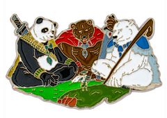 Quest's Reward Fine Art Pin - Werebears